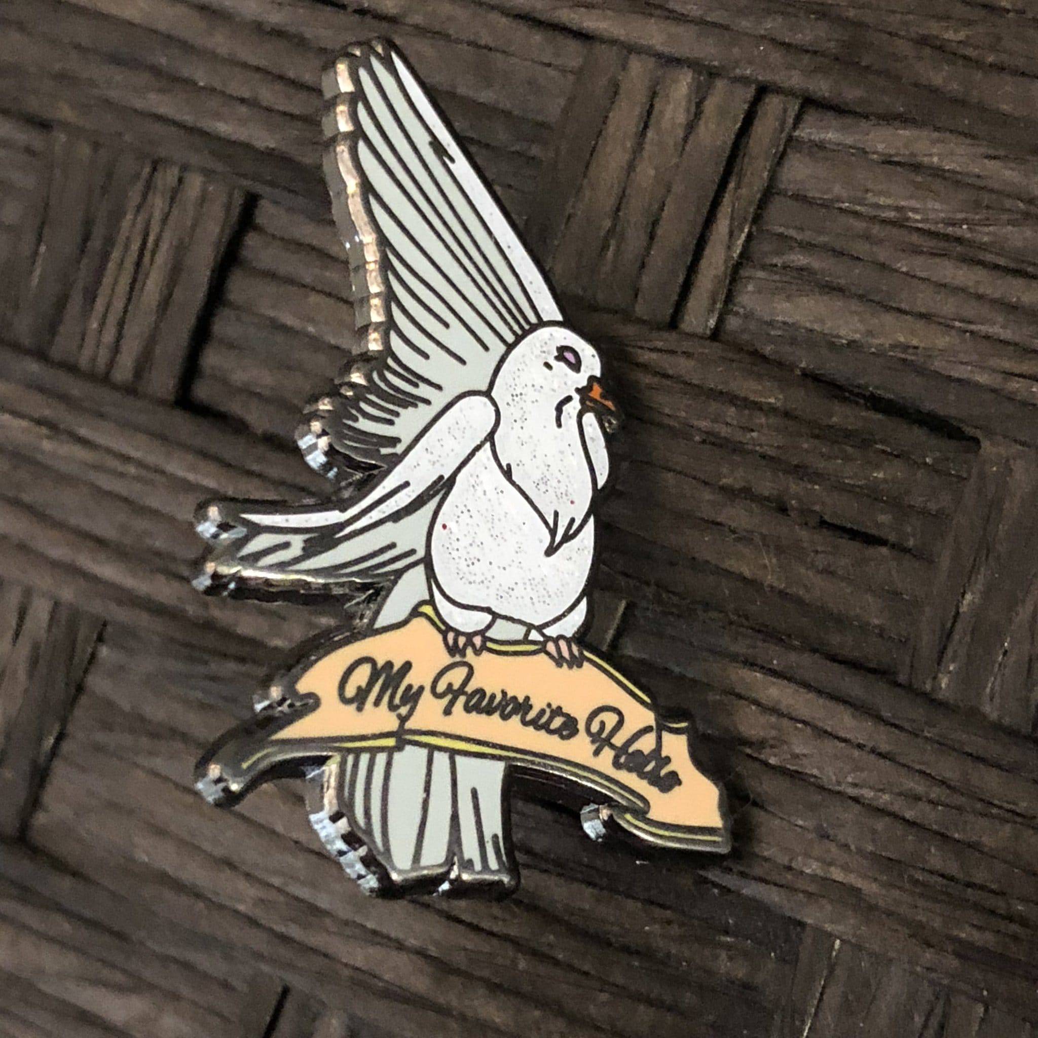 My Favorite Hello, My Hardest Goodbye Birds Enamel Pins
