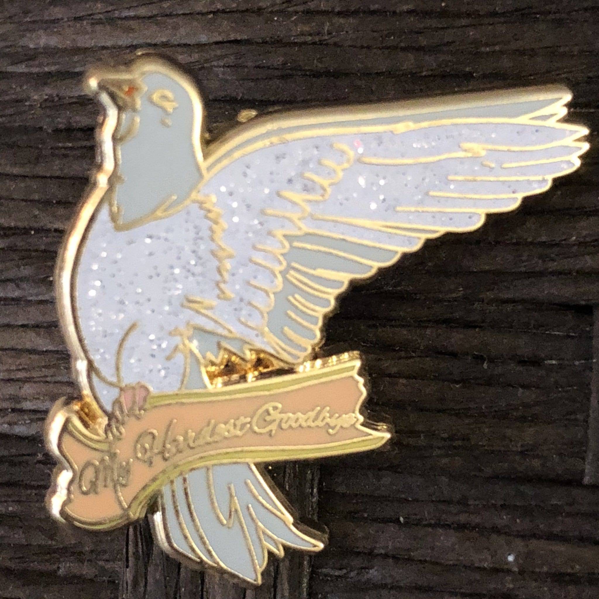 My Favorite Hello, My Hardest Goodbye Birds Enamel Pins
