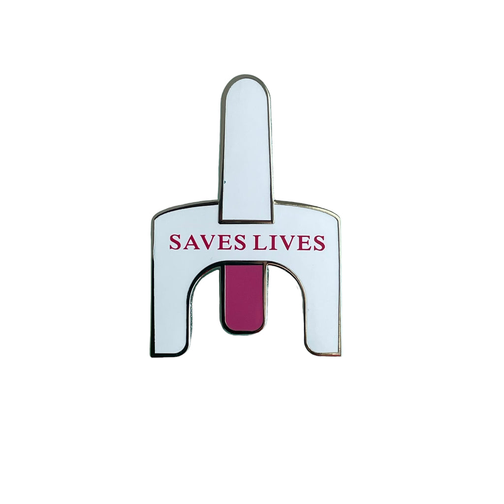 Narcan Saves Lives Enamel Pin | Spread Awareness about Opioid Overdose
