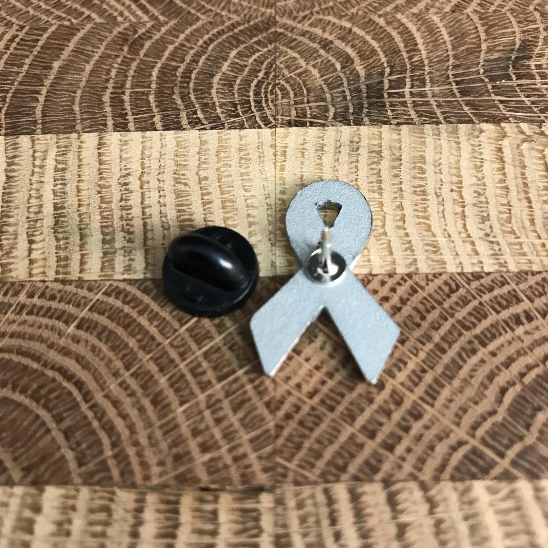 Navy Awareness Ribbon Pin – Hard Enamel Lapel Pin with Secure Single Post