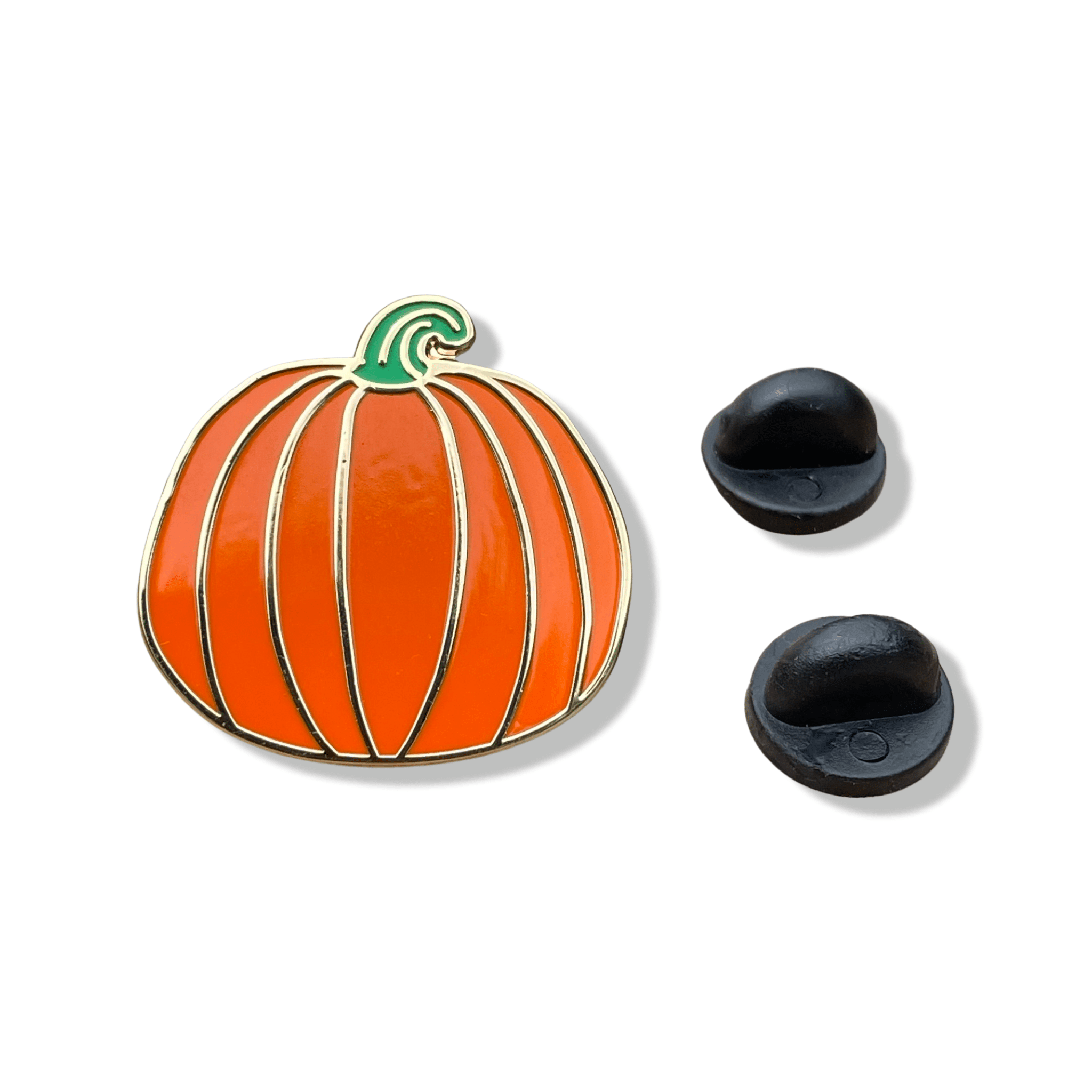 Orange Pumpkin Enamel Pin