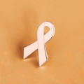 Peach Awareness Ribbon Pin - Hard Enamel Lapel Brooch With Rubber Back