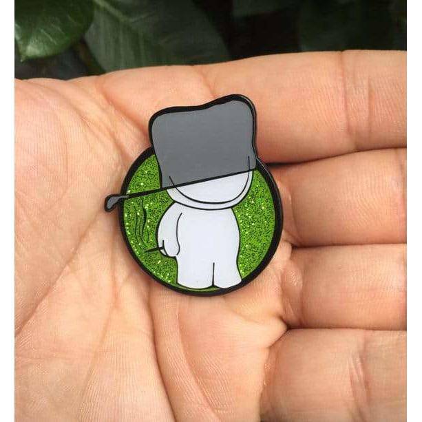 Pot Head Hat 1.5" Hat Pin