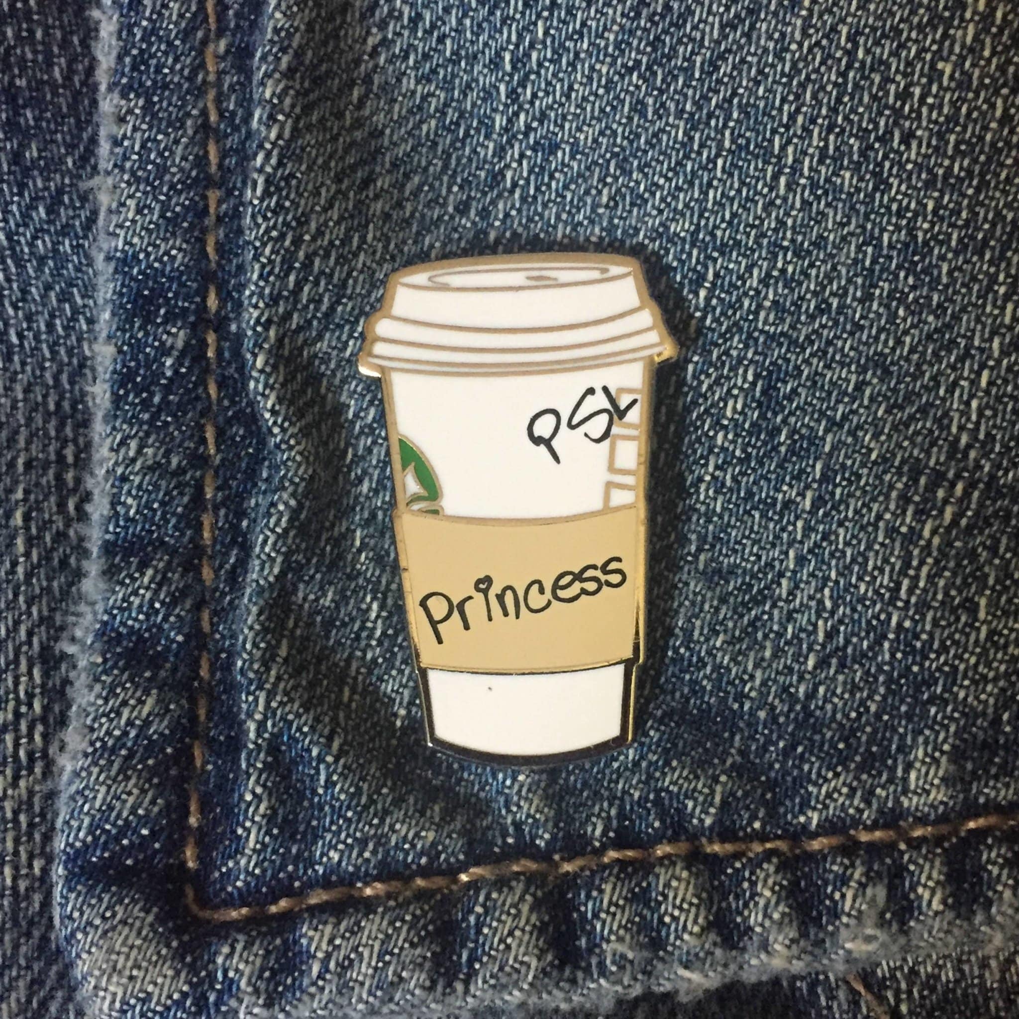 Princess PSL Cup Enamel Pin