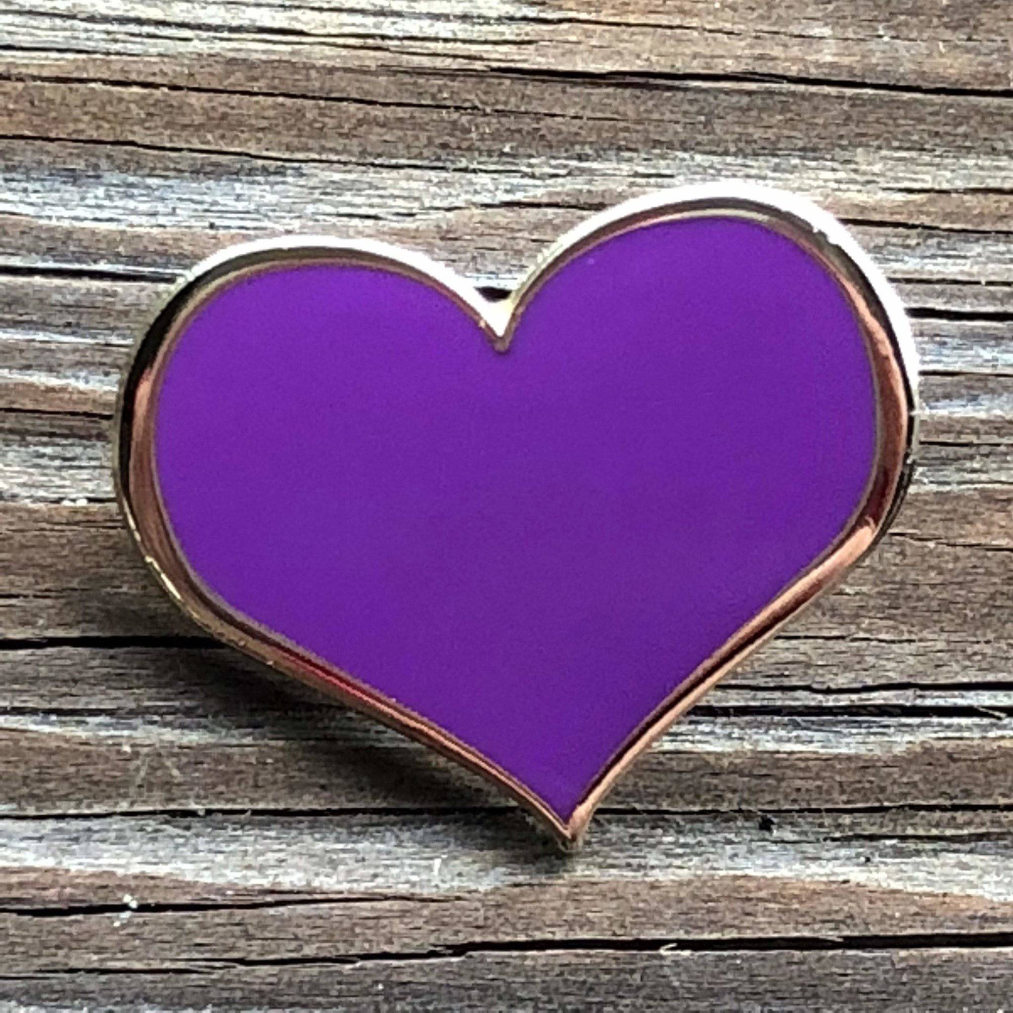 Purple Heart Enamel Pin