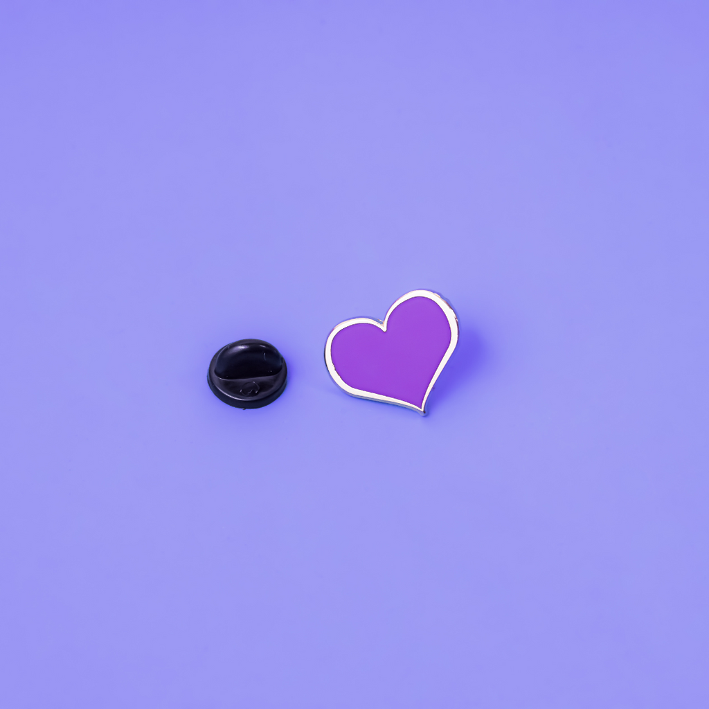 Purple Heart Enamel Pin