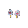 Strawberry Ice Cream Bar Enamel Pin Created by Addison, Age 11