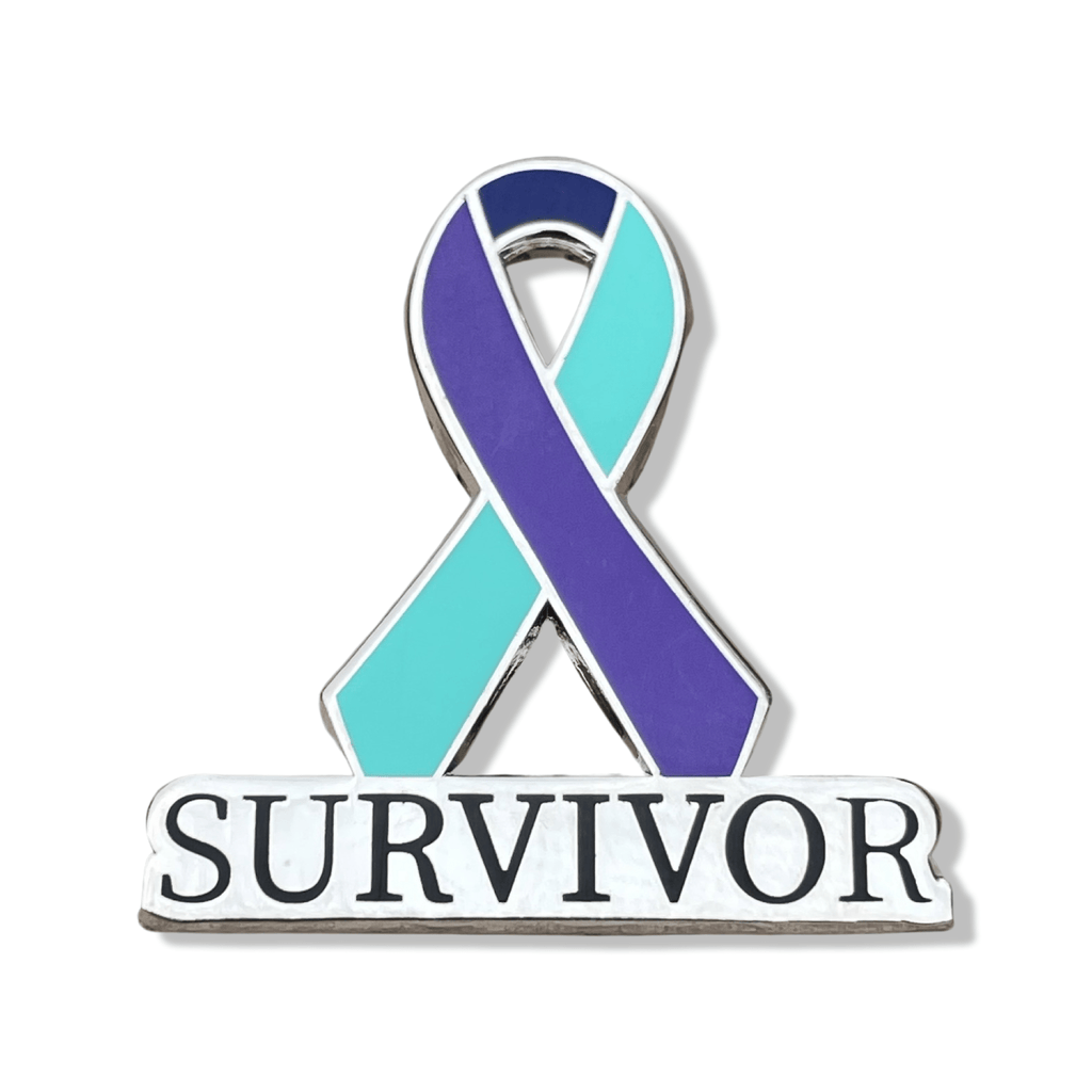 Suicide Survivor Enamel Pin