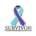 Suicide Survivor Enamel Pin