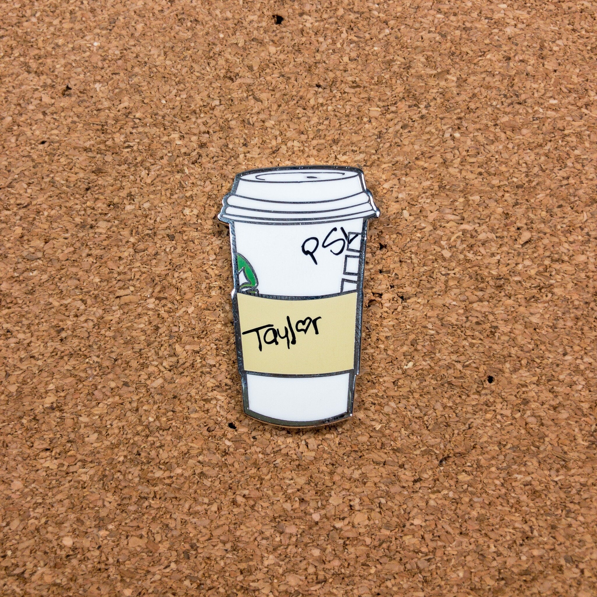 Taylor PSL Cup Enamel Pin