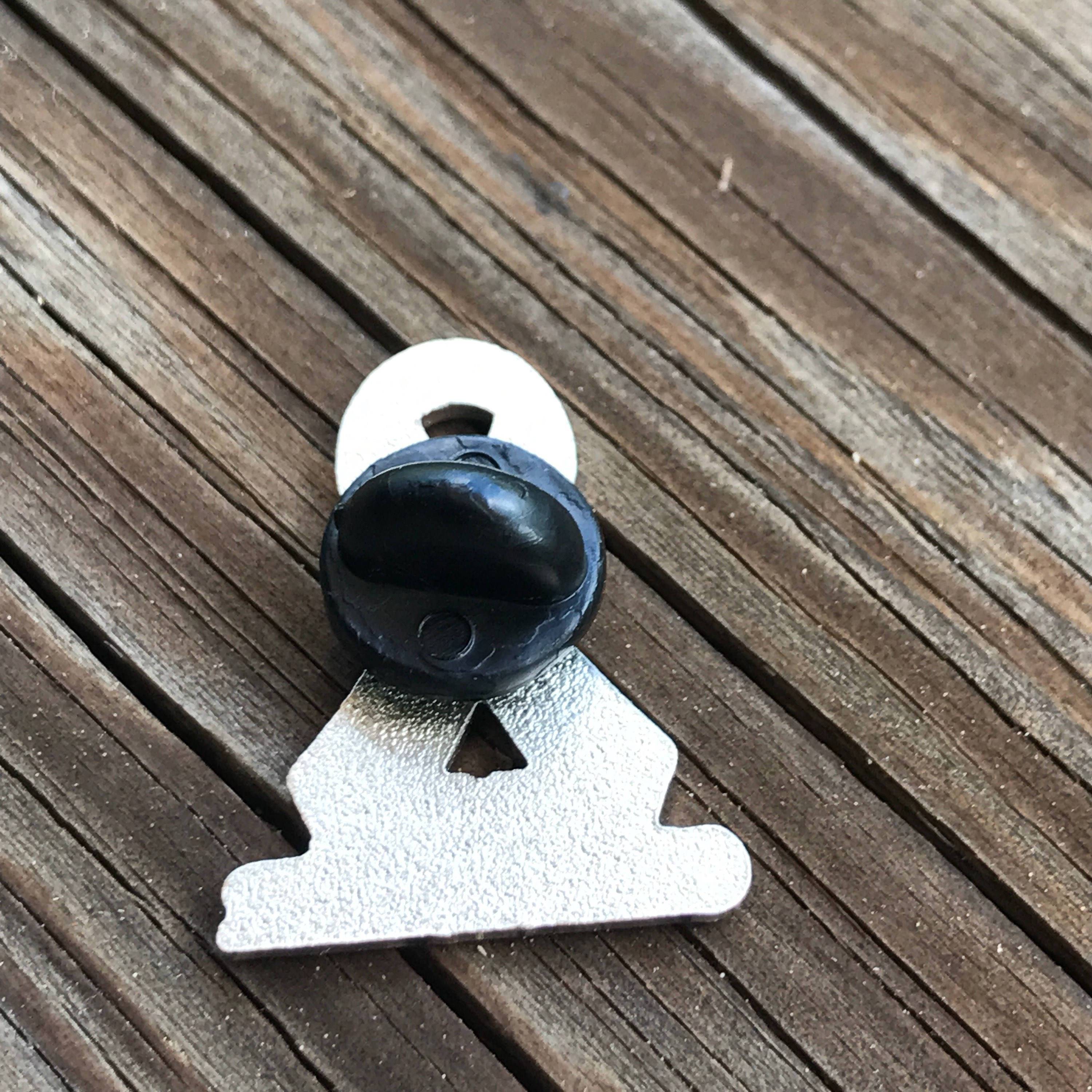 Yellow Fuck Cancer Ribbon Pin