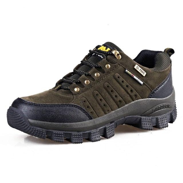 Men's Waterproof Low Top Hiking Shoes Lightweight Outdoor Trainers