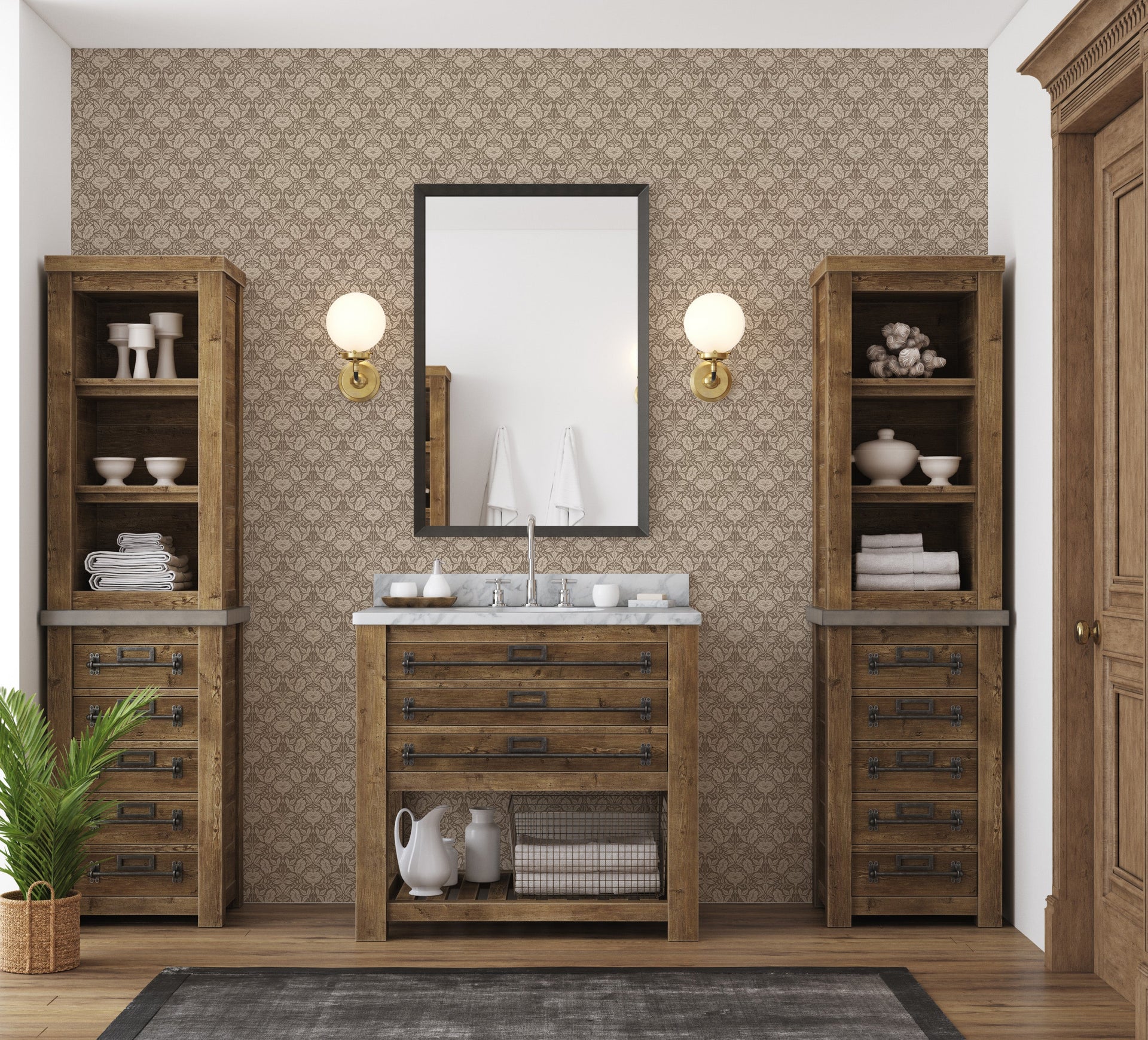 Theodora Peel and Stick Removable Home Wall Decor