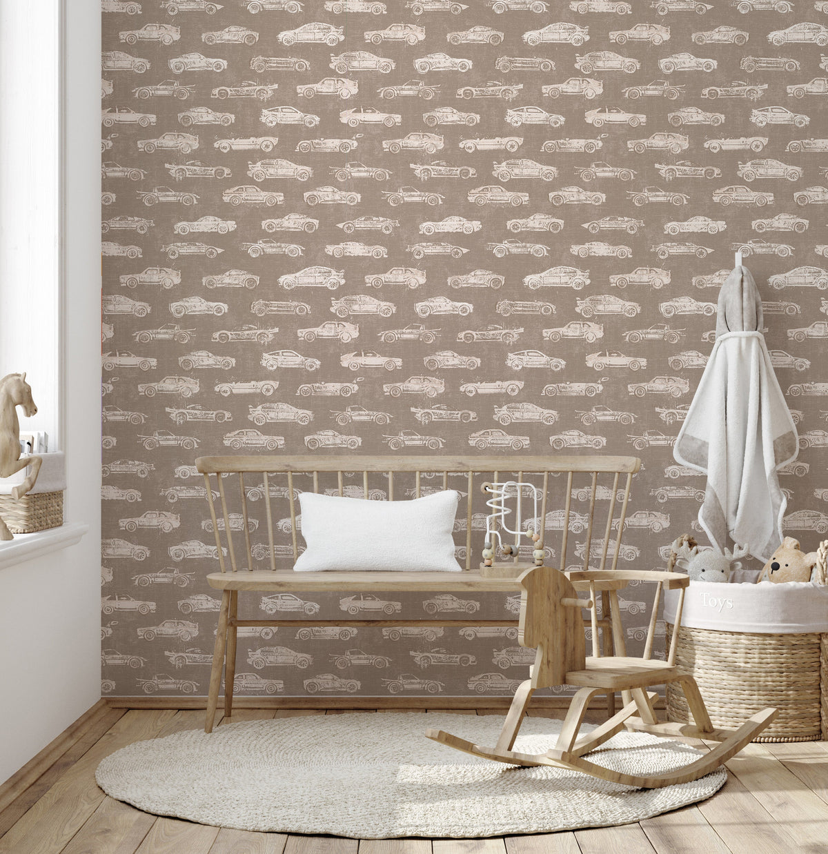Derby Wallpaper by Rusky Rose by Amy