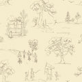 Ronan Wallpaper by Karen and Marisa Designs