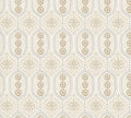 Holloway Geometric Wallpaper - Bohemian Off-White, Beige, and Taupe