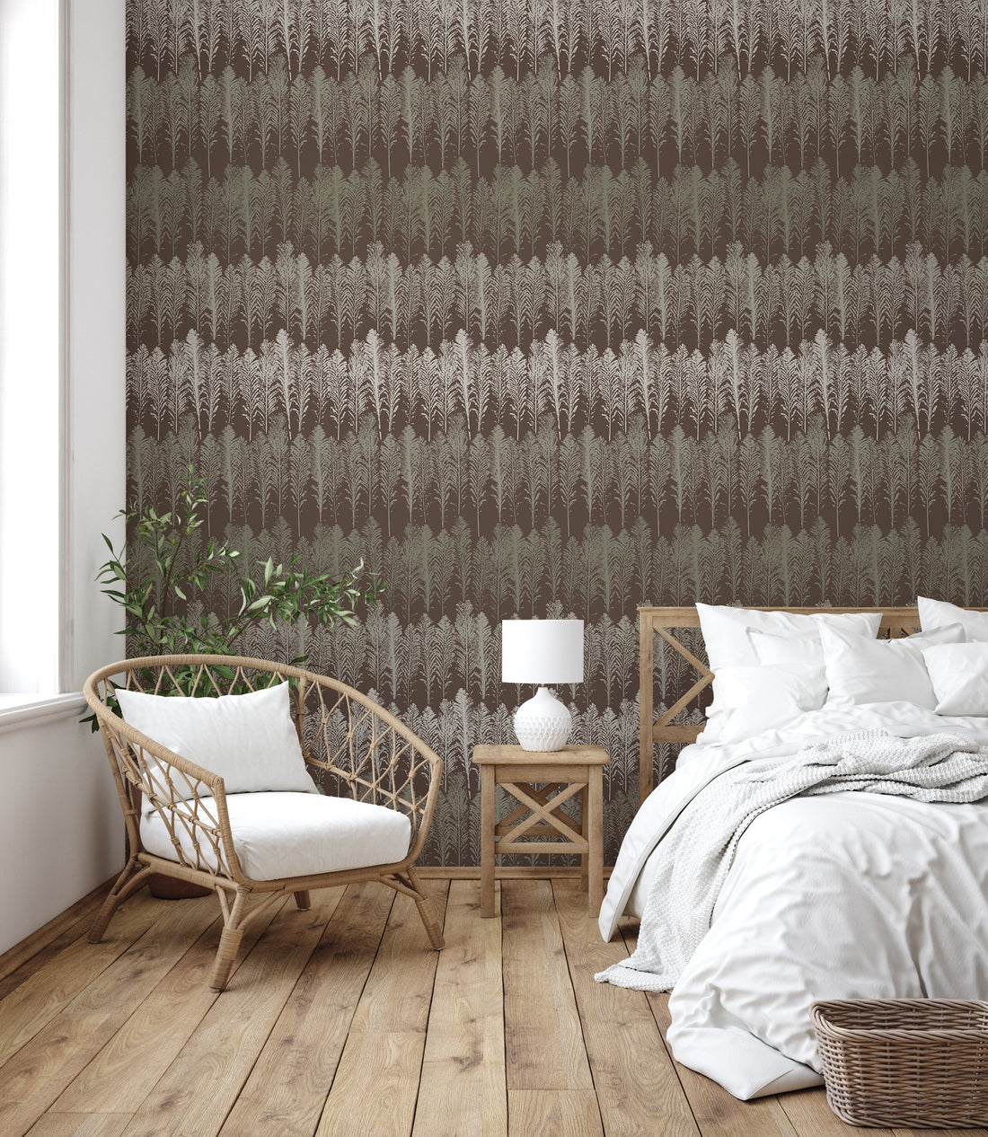 Jansen Peel and Stick Removable Wallpaper by Rusky Rose by Amy