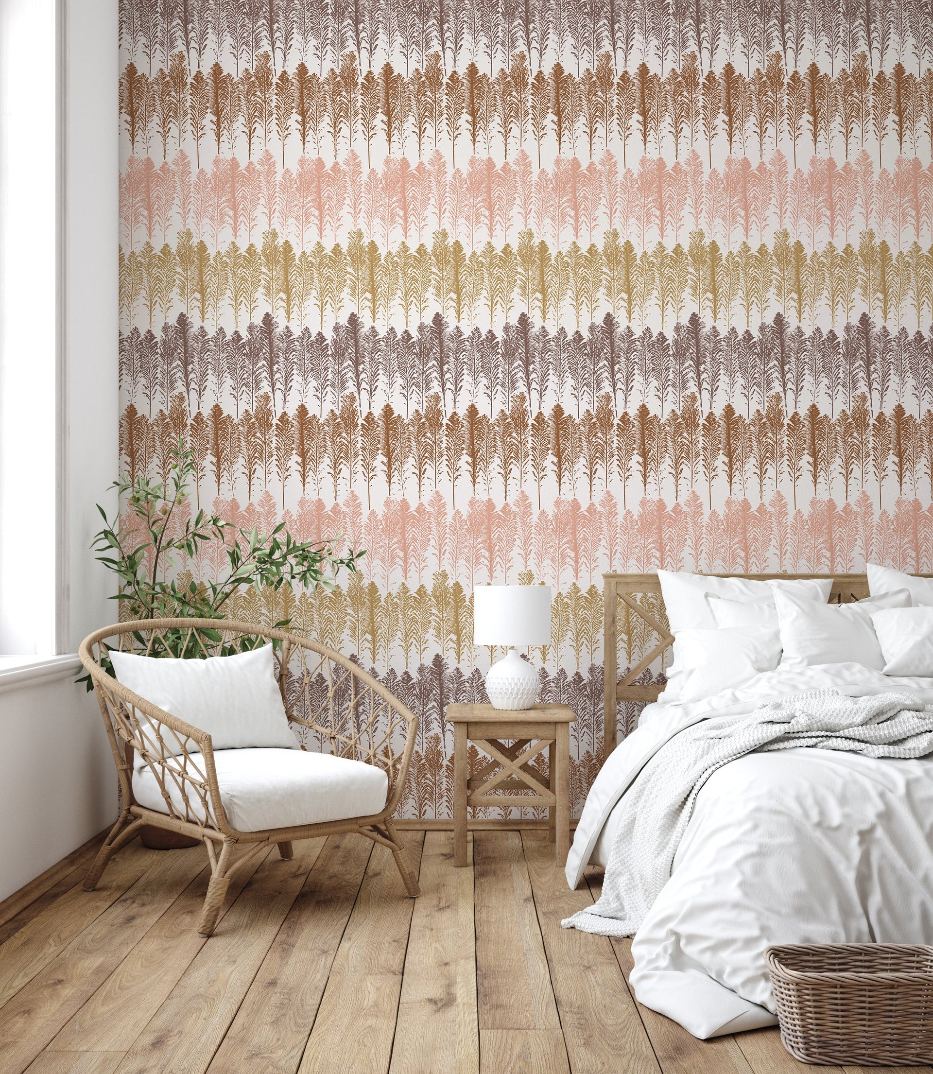 Jansen Peel and Stick Removable Wallpaper by Rusky Rose by Amy