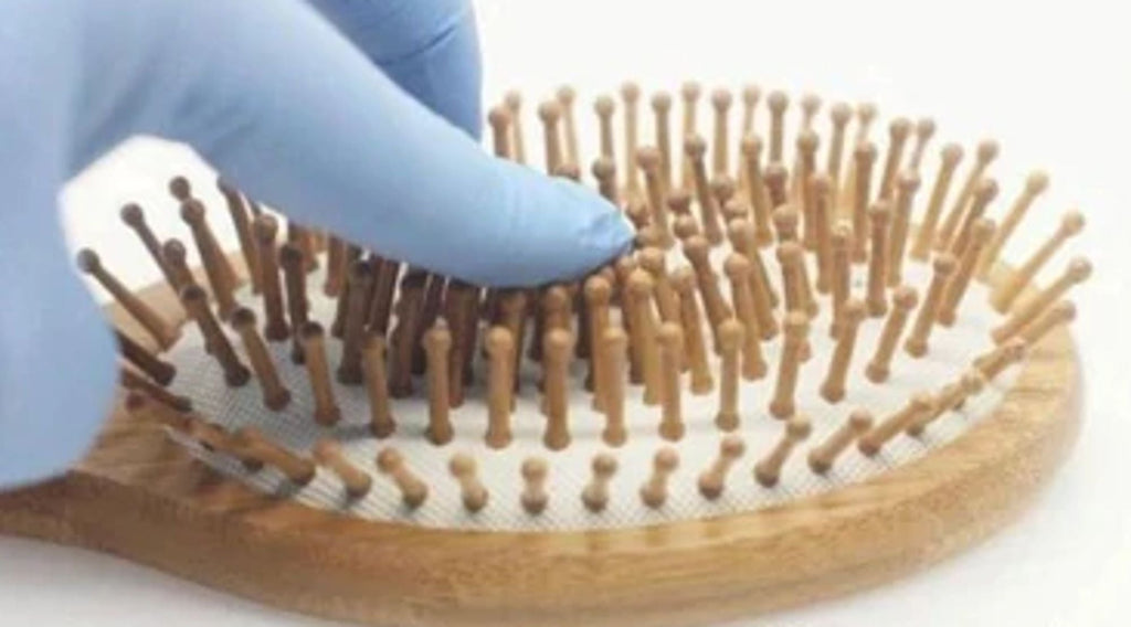 Wooden Detangling Hair Brush for Smooth Knot-Free Hair Care - Image 9