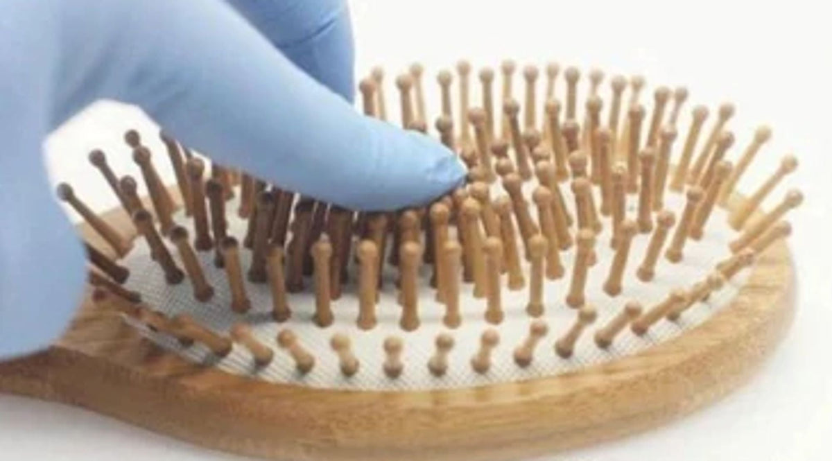 Wooden Detangling Hair Brush for Smooth Knot-Free Hair Care - Image 9