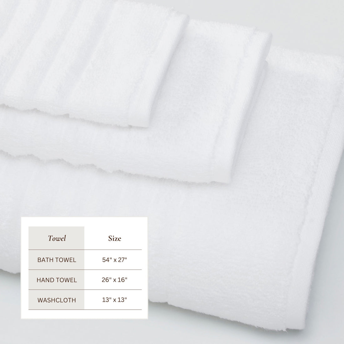 Luxury Combed Cotton Bath Towel Set - Karina Collection