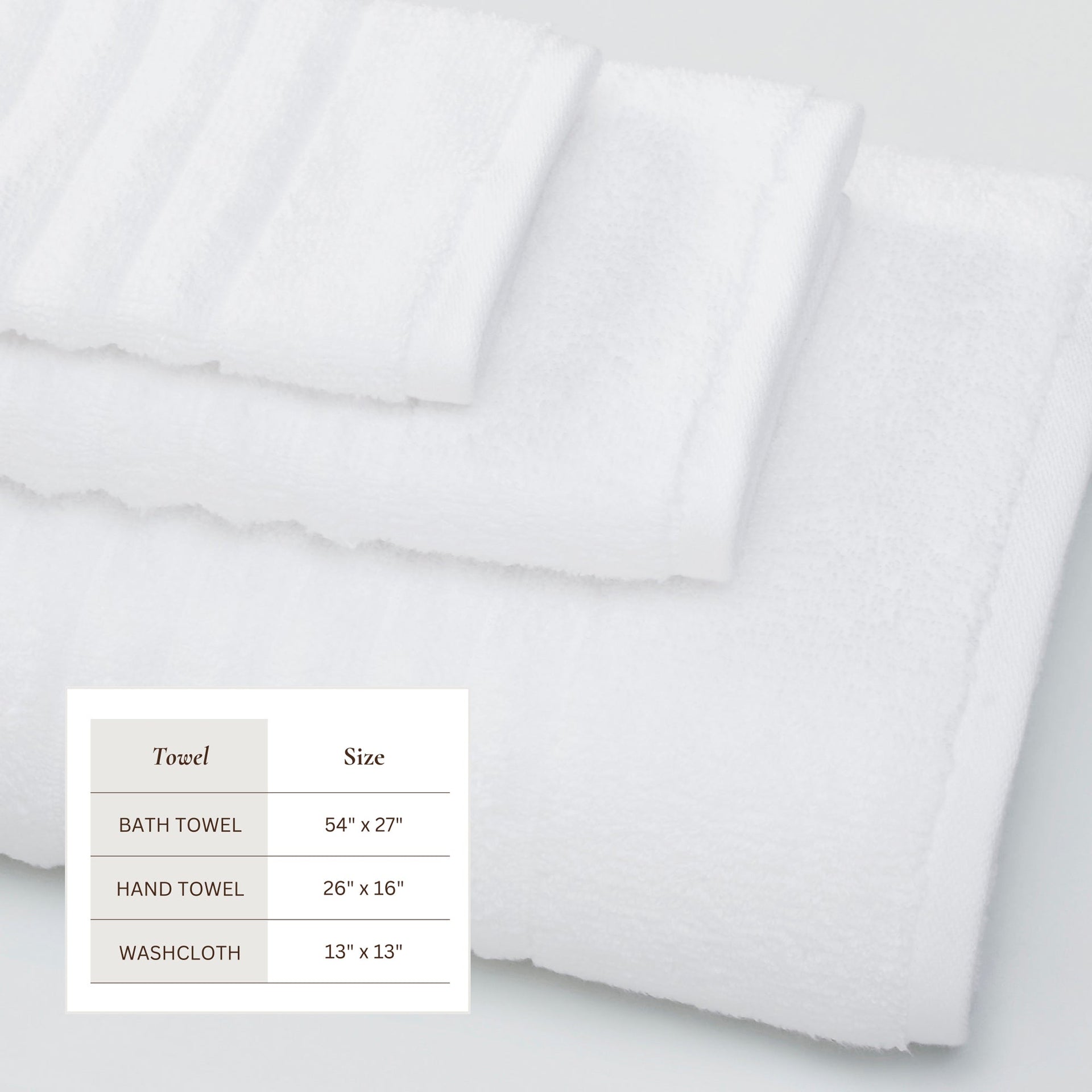 Luxury Combed Cotton Bath Towel Set - Karina Collection