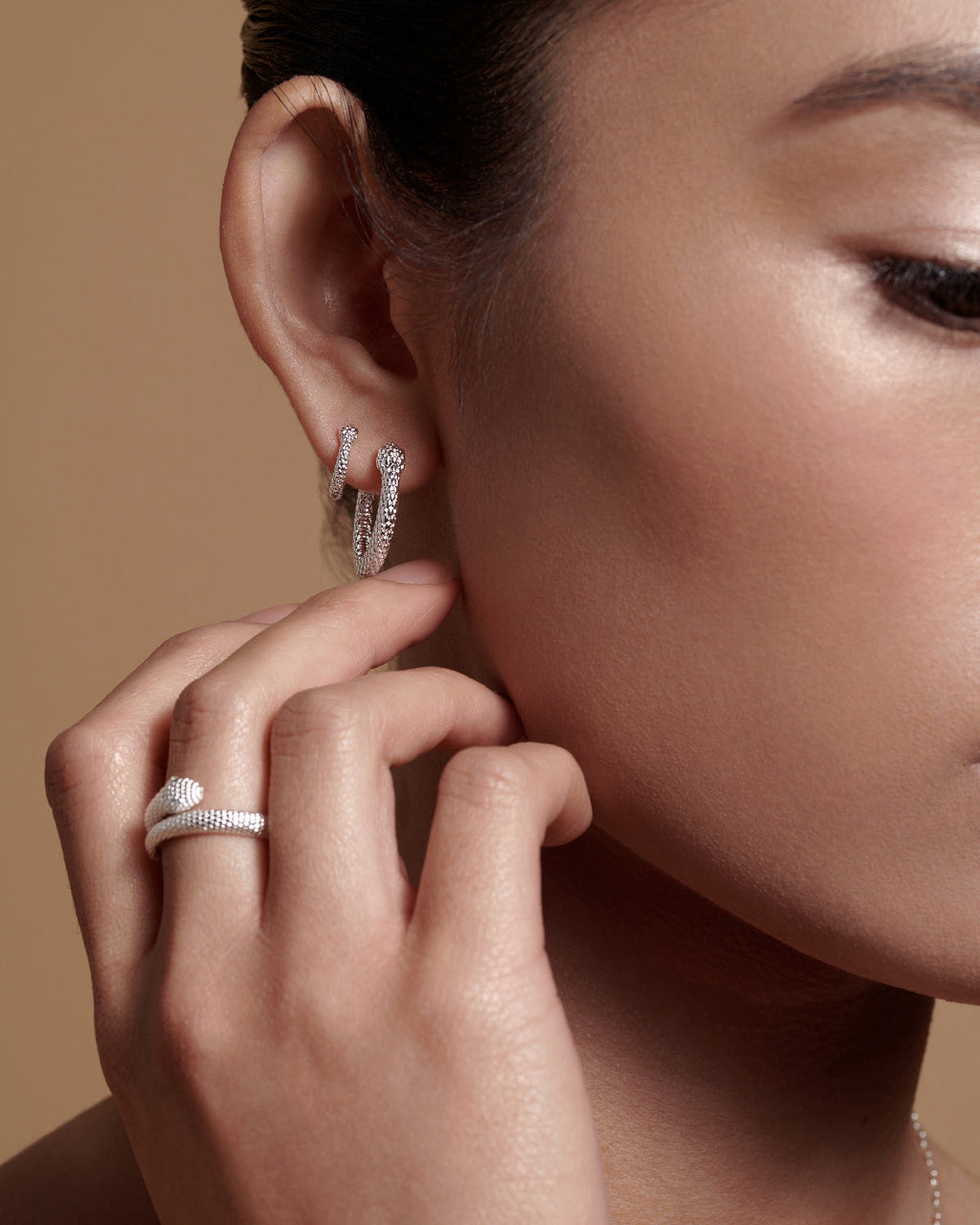 Begin Again Mini Hoop Earrings
