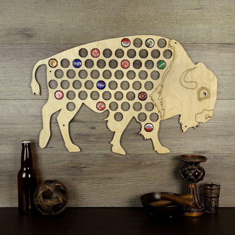 Buffalo Beer Cap Holder