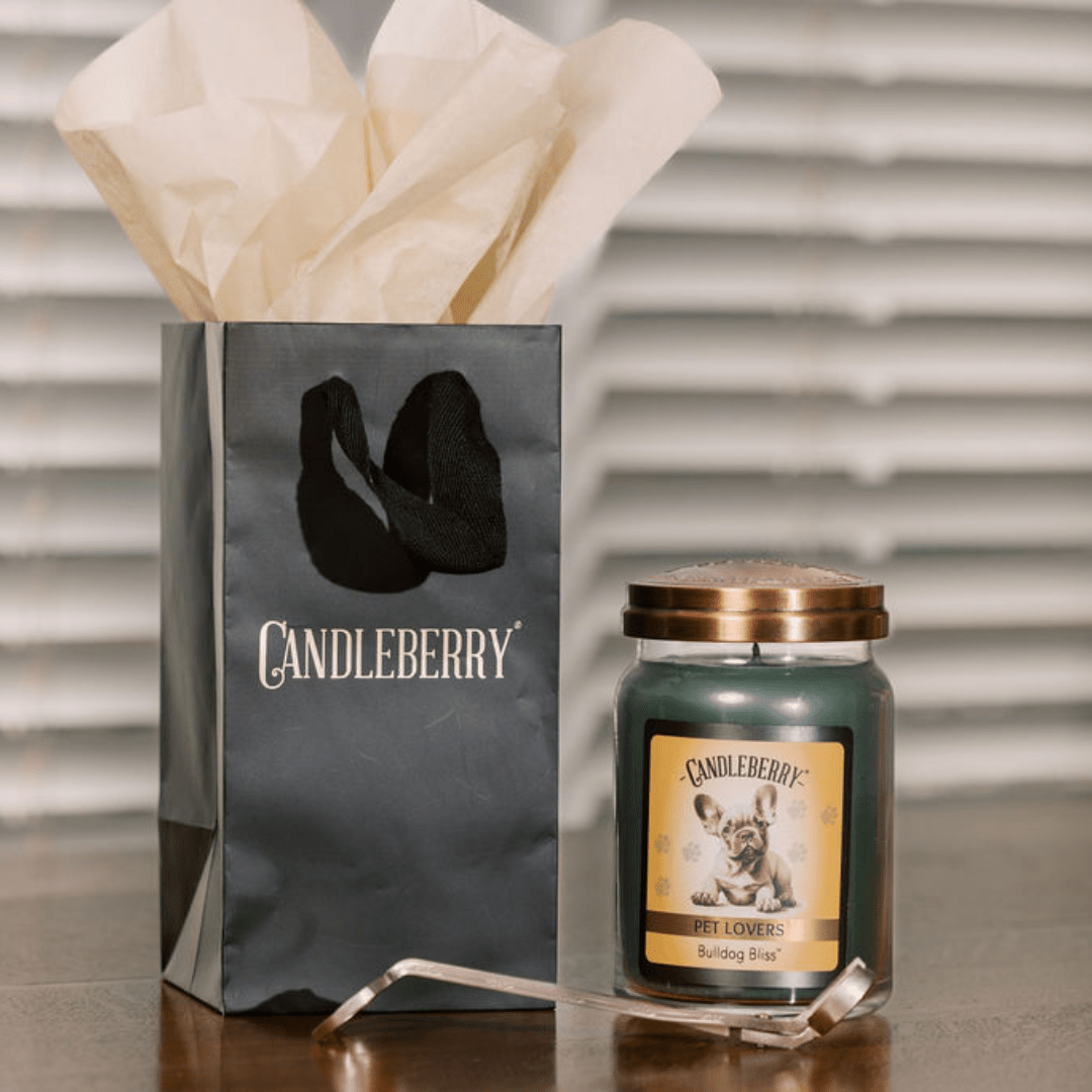 Bulldog Bliss™ Large Jar Candle | Soy Blend Glass | 155H