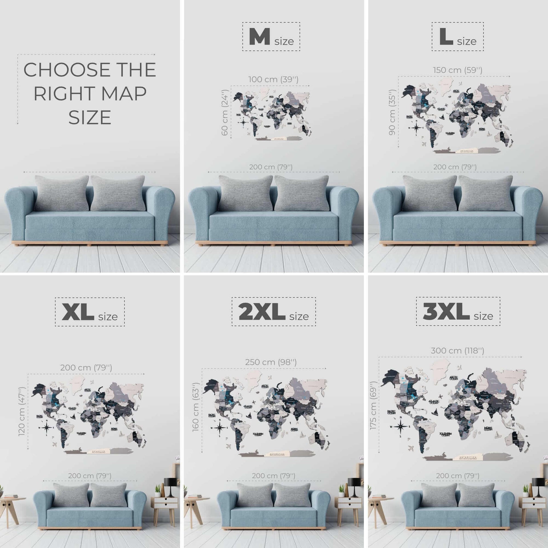 Wooden World Map Bundle with Colored Flag Pins for Travel Lovers
