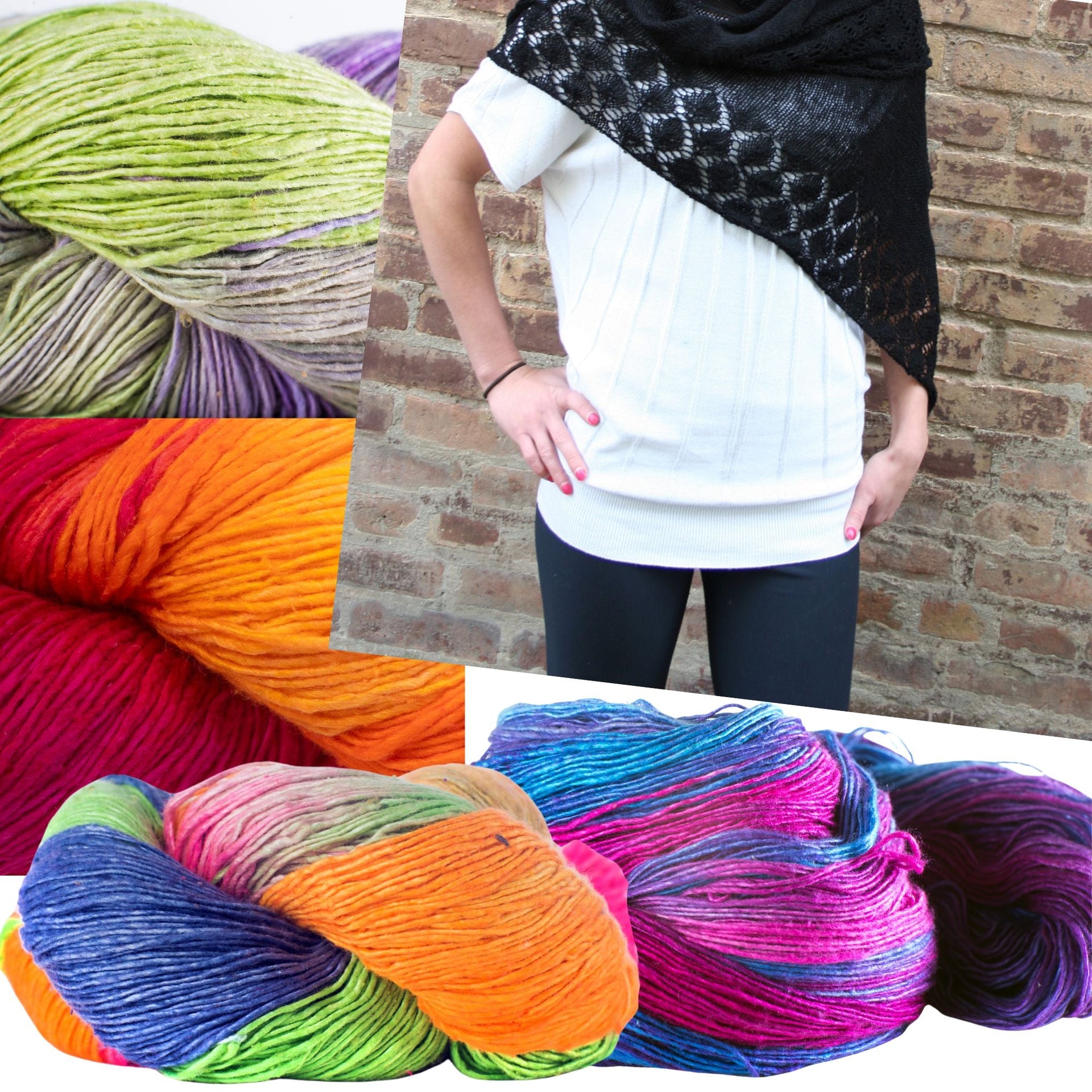 Lace Weight Yarn Stash Builder Mega Box - 6 Hanks