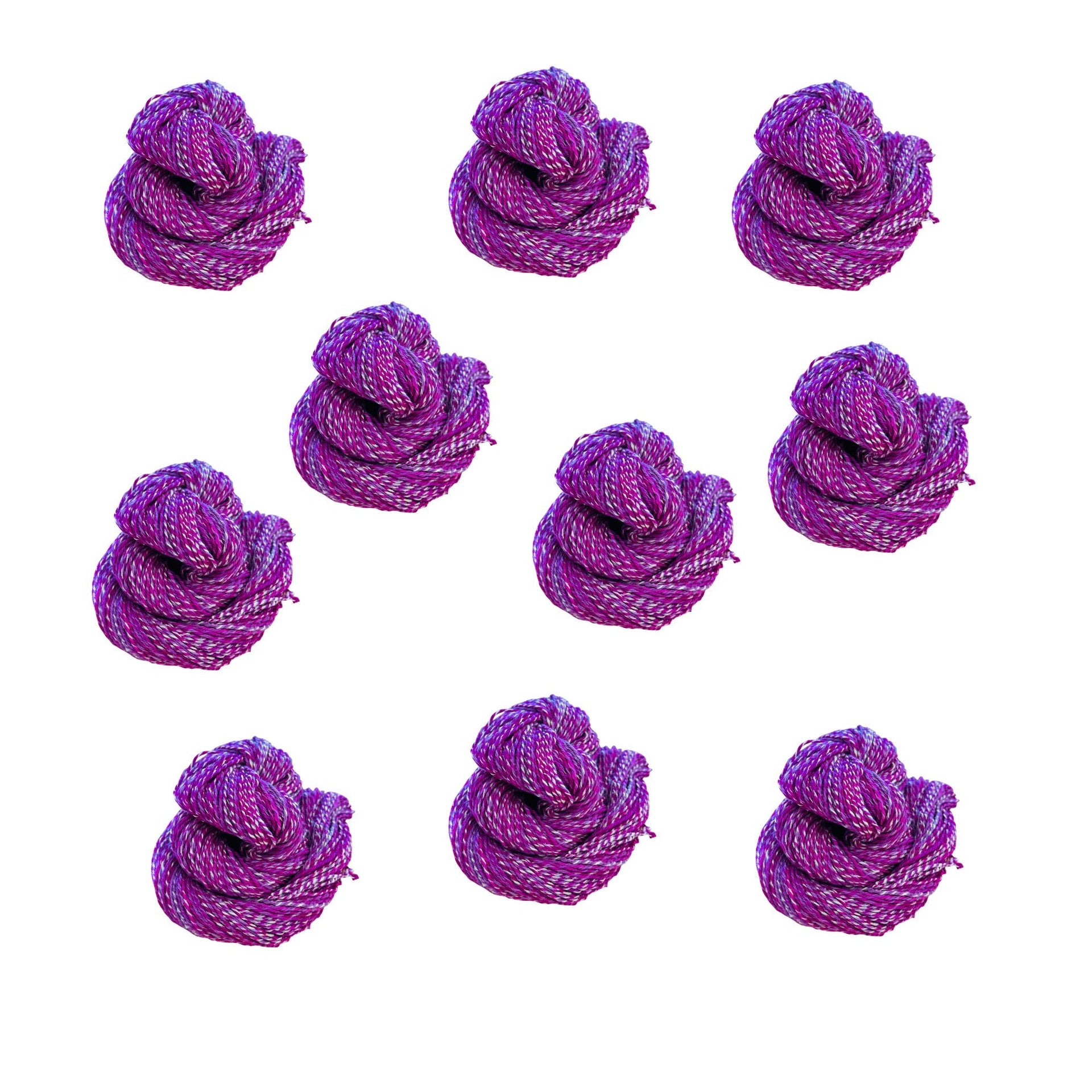 10 Pack Bulk Yarn Bundle – Multicolor Bohemian Craft Supplies