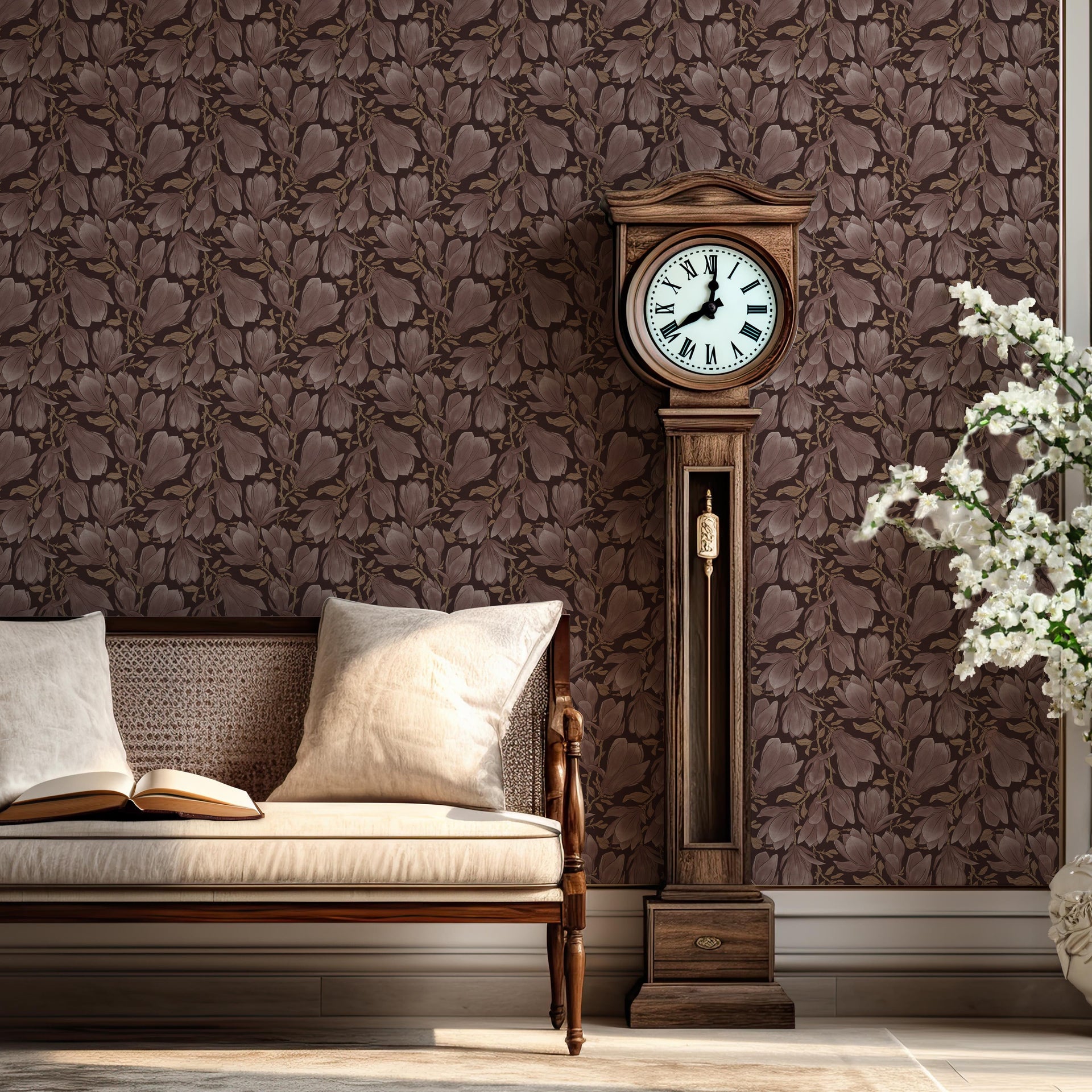 Cornelia Removable Wallpaper Peel and Stick Floral Wall Art