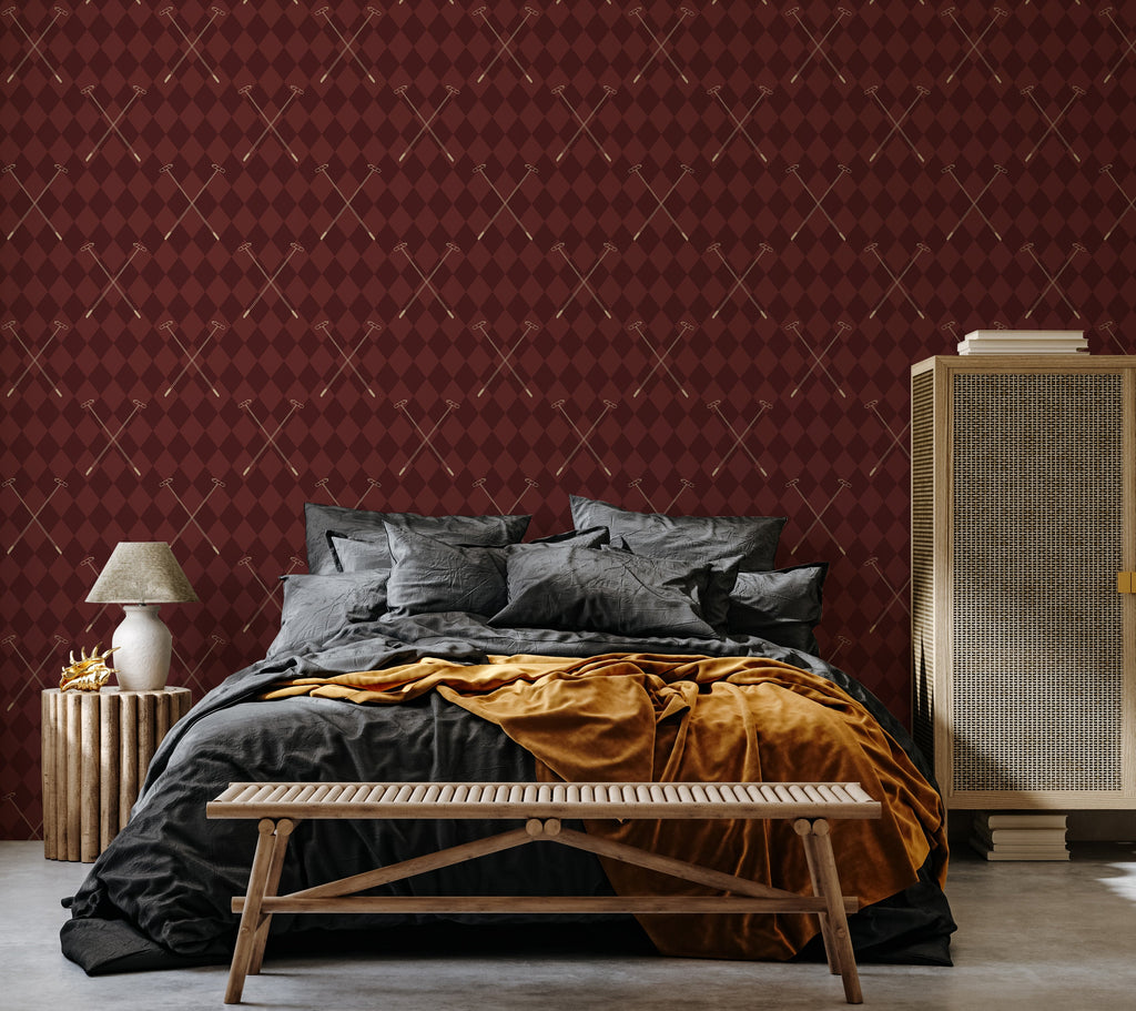 Merrick Wallpaper by The Rosenborg Company