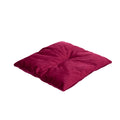 Plush burgundy cushion for hexagon cat shelves