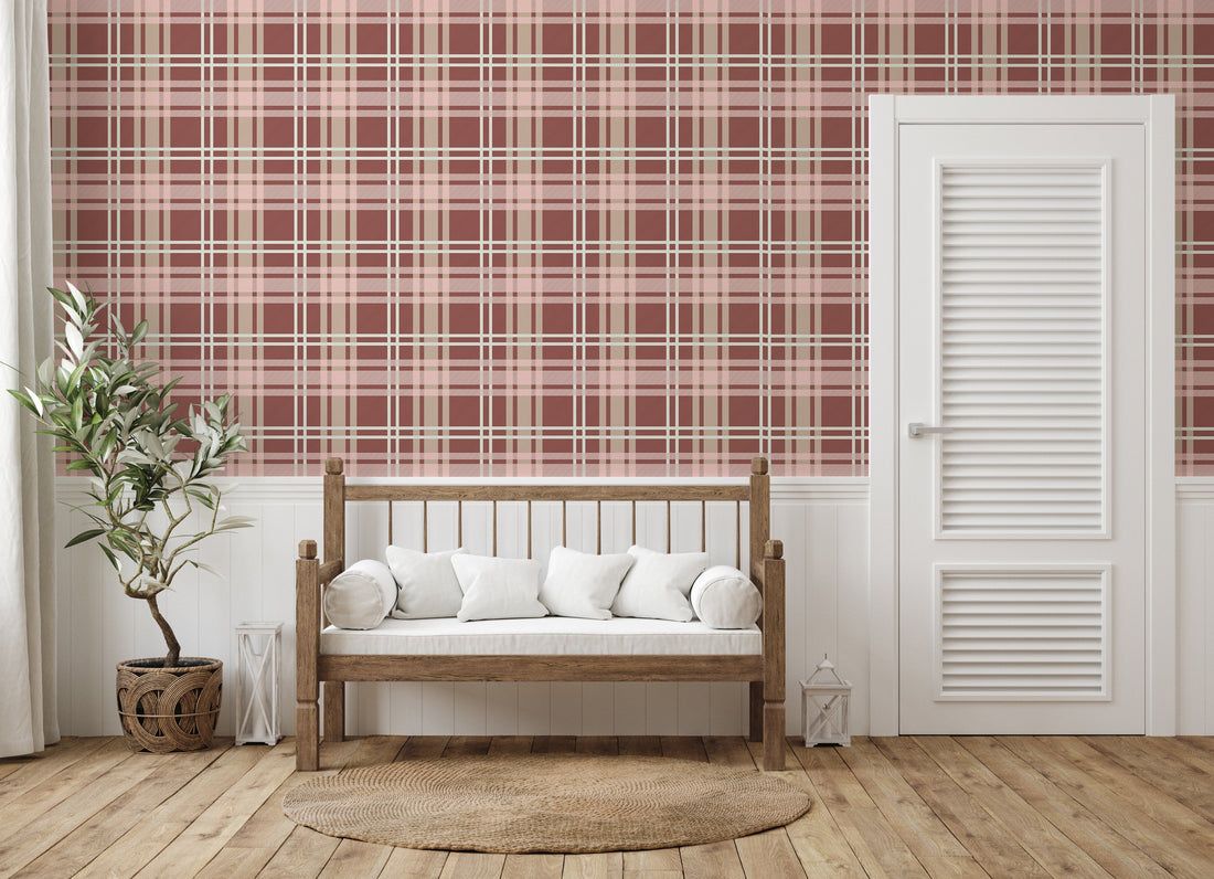 Lockwood Peel and Stick Removable Wallpaper for Modern Home Decor