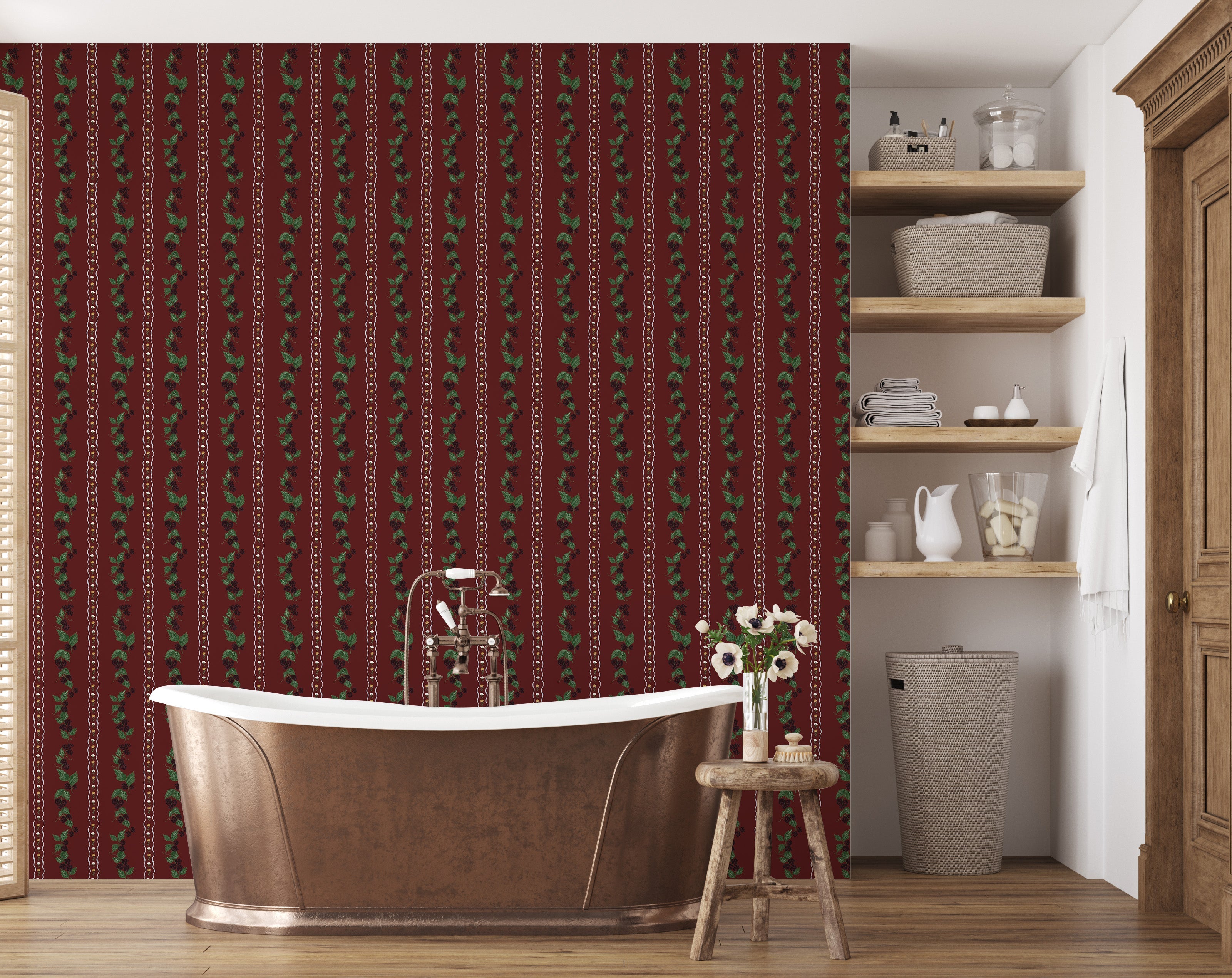 Wrenley Wallpaper by Pen and Pillar
