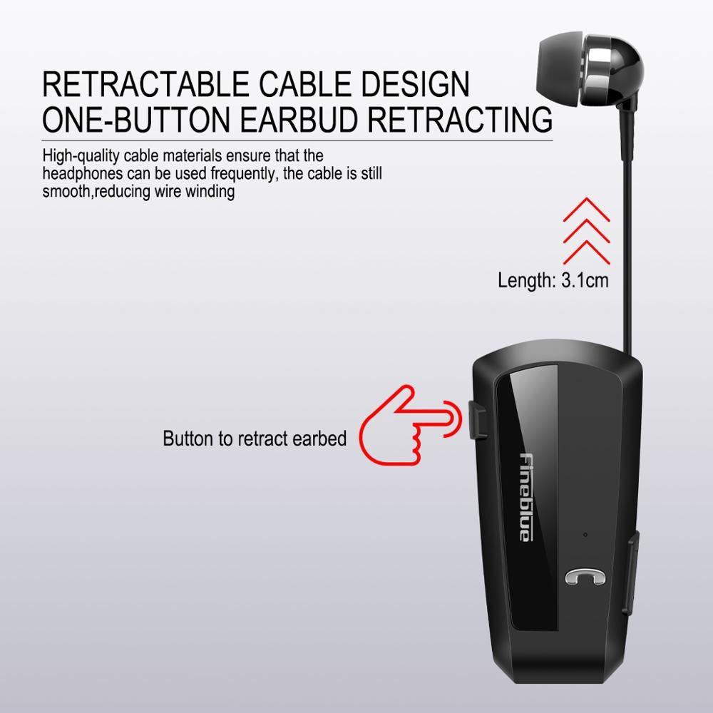 Bluetooth Collar Clip Headset for Sports and Driving
