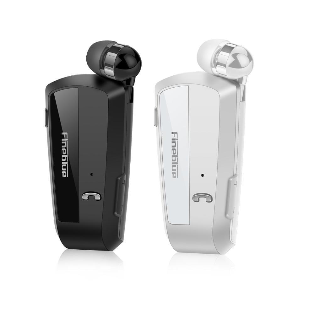 Business black Bluetooth collar clip headset for running and driving