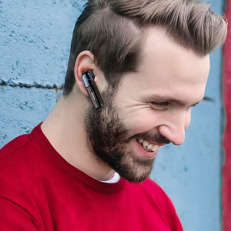 Over-ear Bluetooth headset with 55-hour battery and Hi-Fi stereo audio