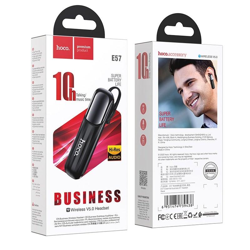Wireless Bluetooth Over-Ear Headset with 55Hrs Playtime and Mic