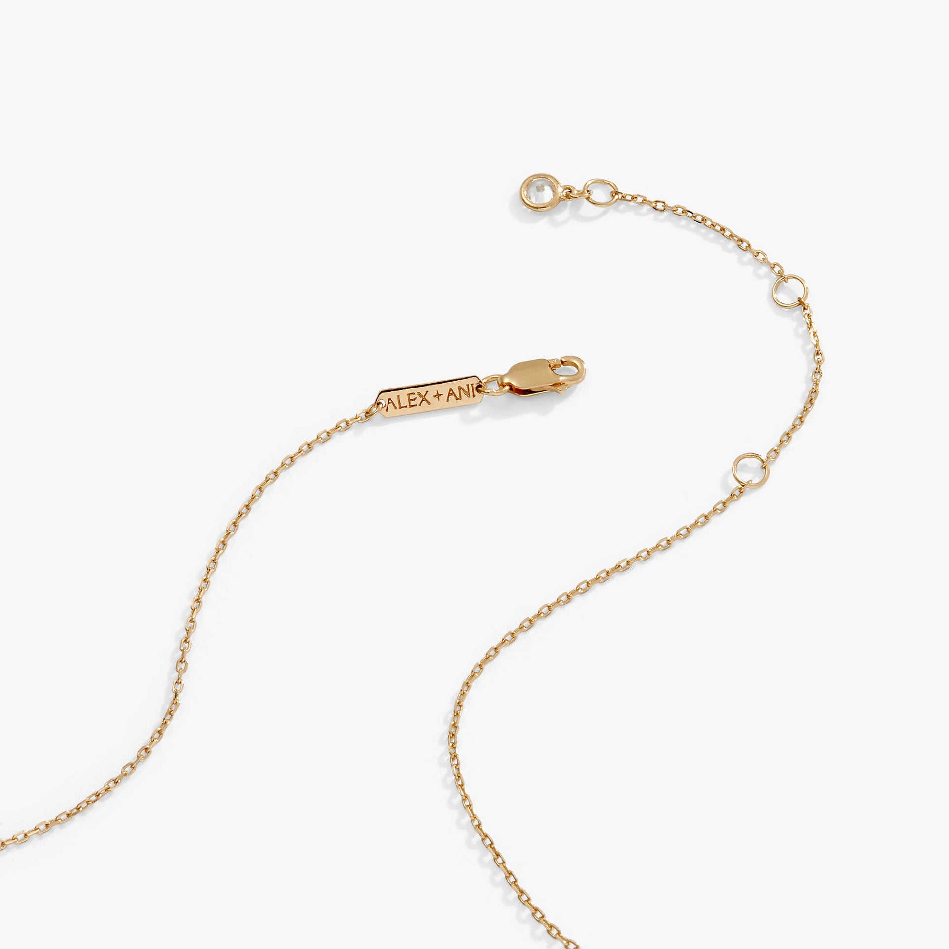 Butterfly Pendant Necklace with Crystal Accents, Adjustable Chain