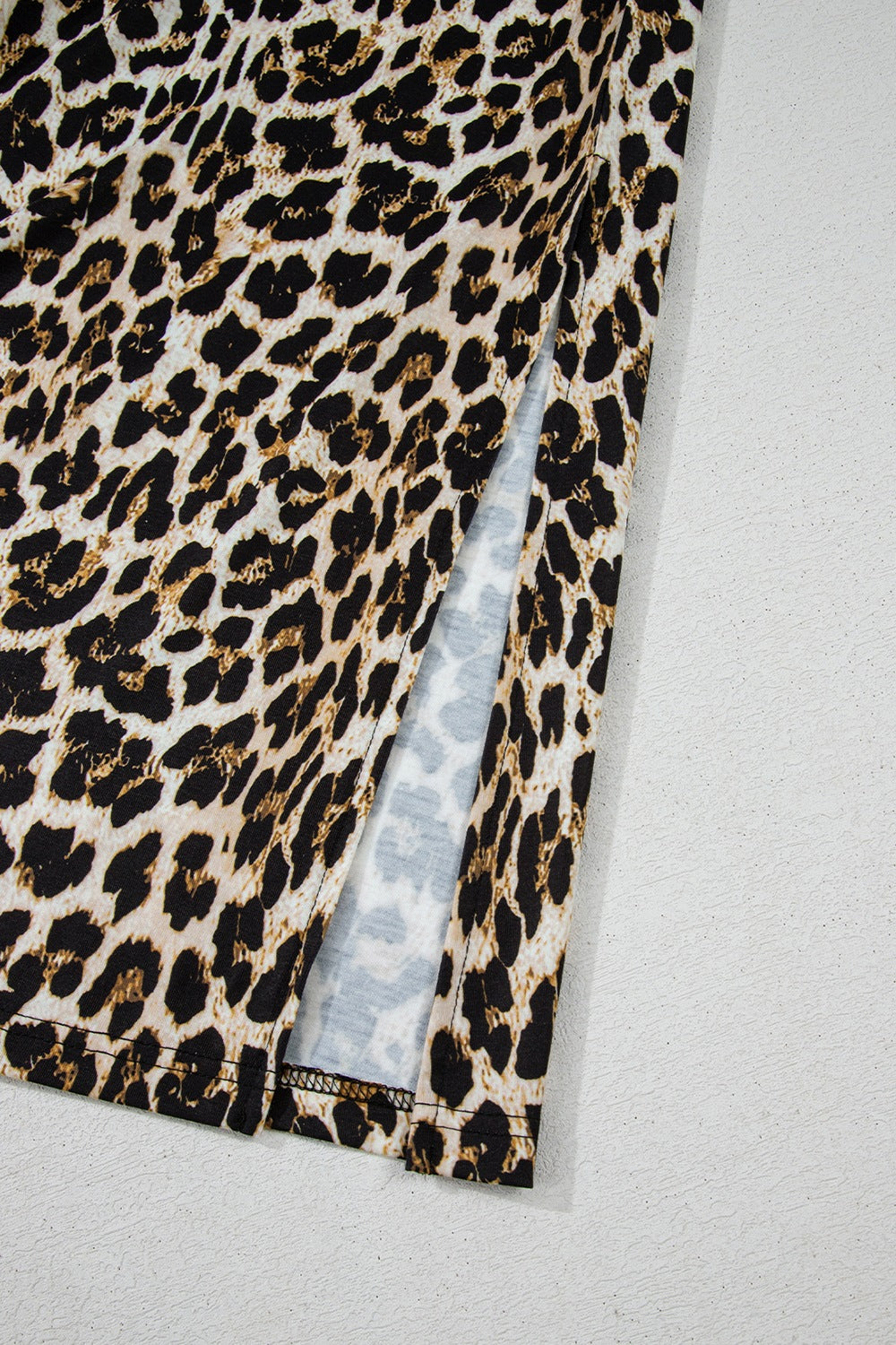 Sleeveless Leopard Print Maxi Dress - Luxury Modern Statement