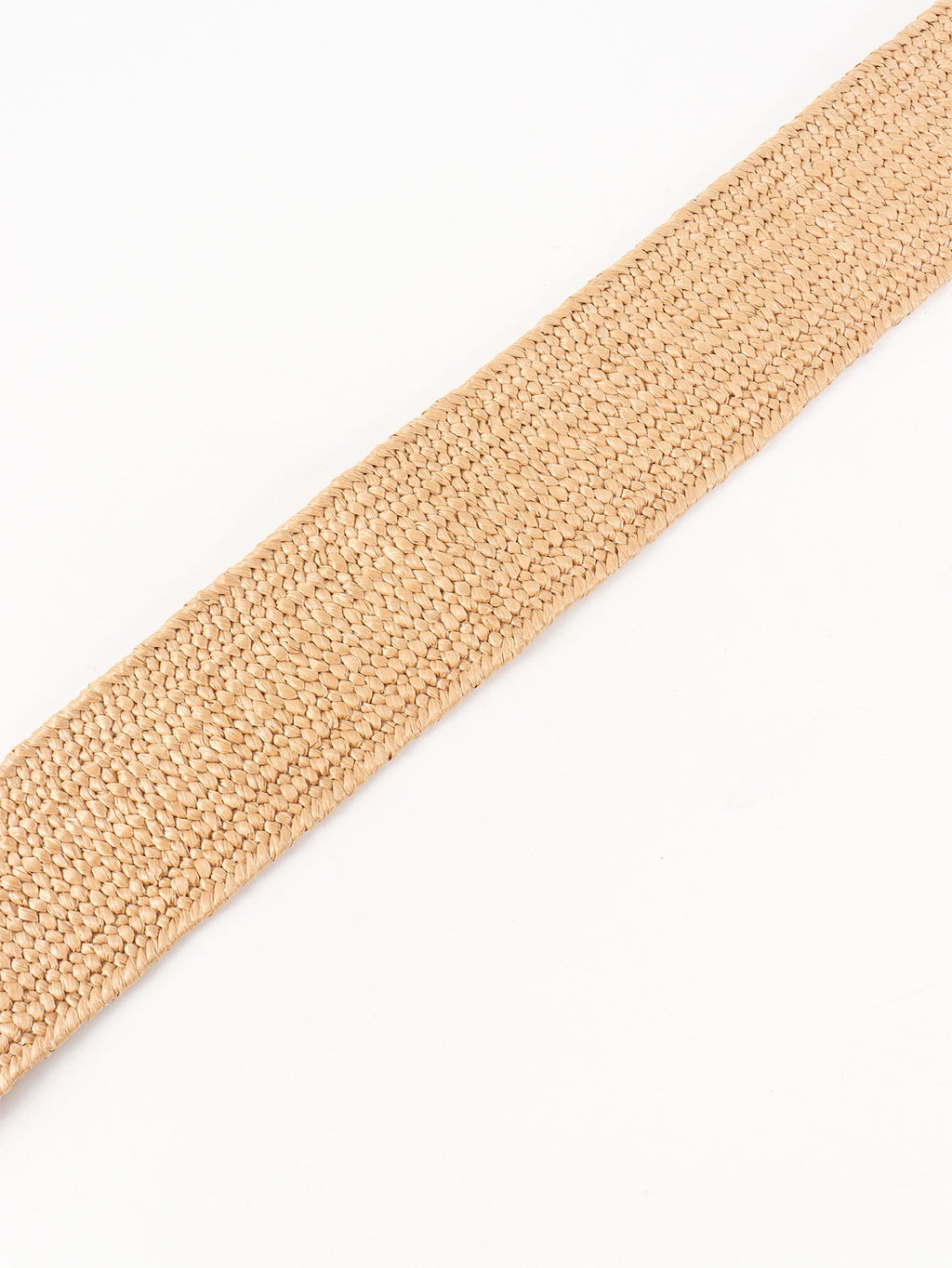 Wide Braid Stretch Belt with Statement Buckle in Sage Green