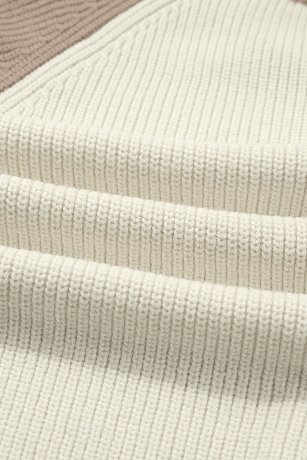 Ribbed Knit Button-Down Sweater Cardigan