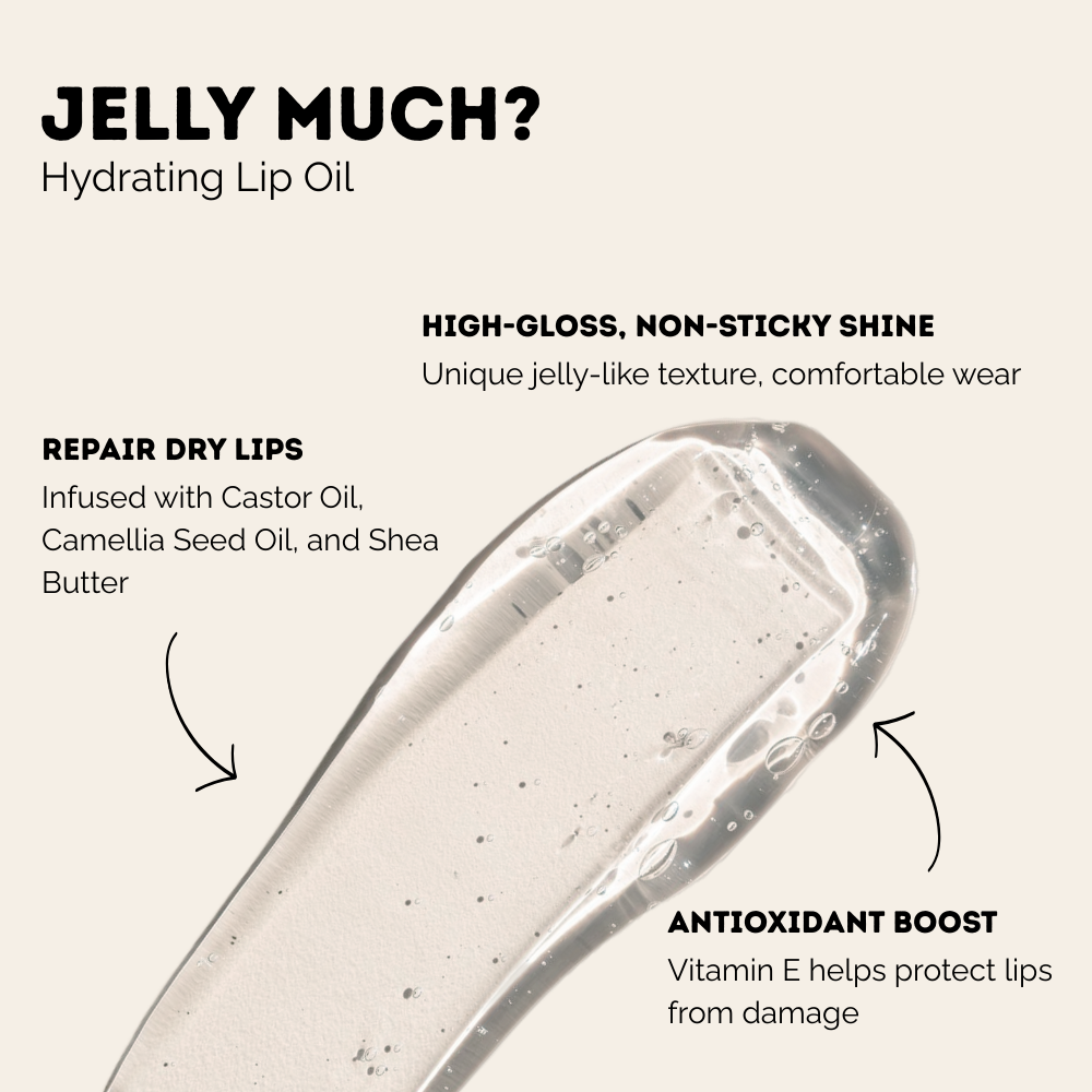 Jelly Much? Hydrating Lip Oil - Honey Glow