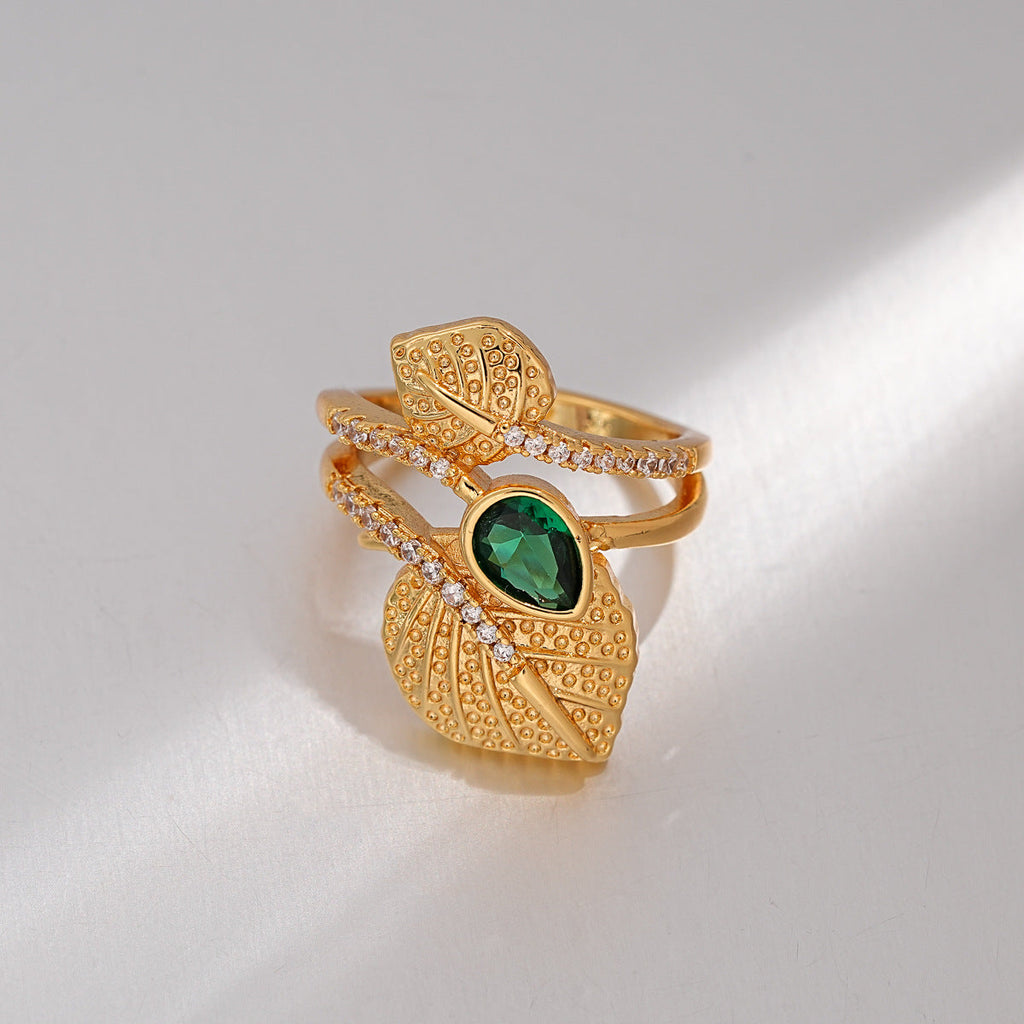 Jade Waterdrop Ring S925 Silver Plated Fashion Women Finger Jewelry For Daily Dating Banquet Party Occasions