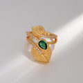 Jade Waterdrop Ring S925 Silver Plated Fashion Women Finger Jewelry For Daily Dating Banquet Party Occasions