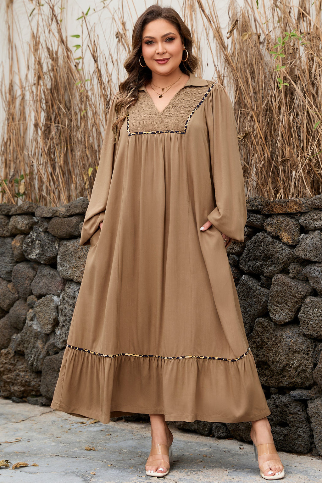 Frankie accent Bracelet Long PLUS Dress