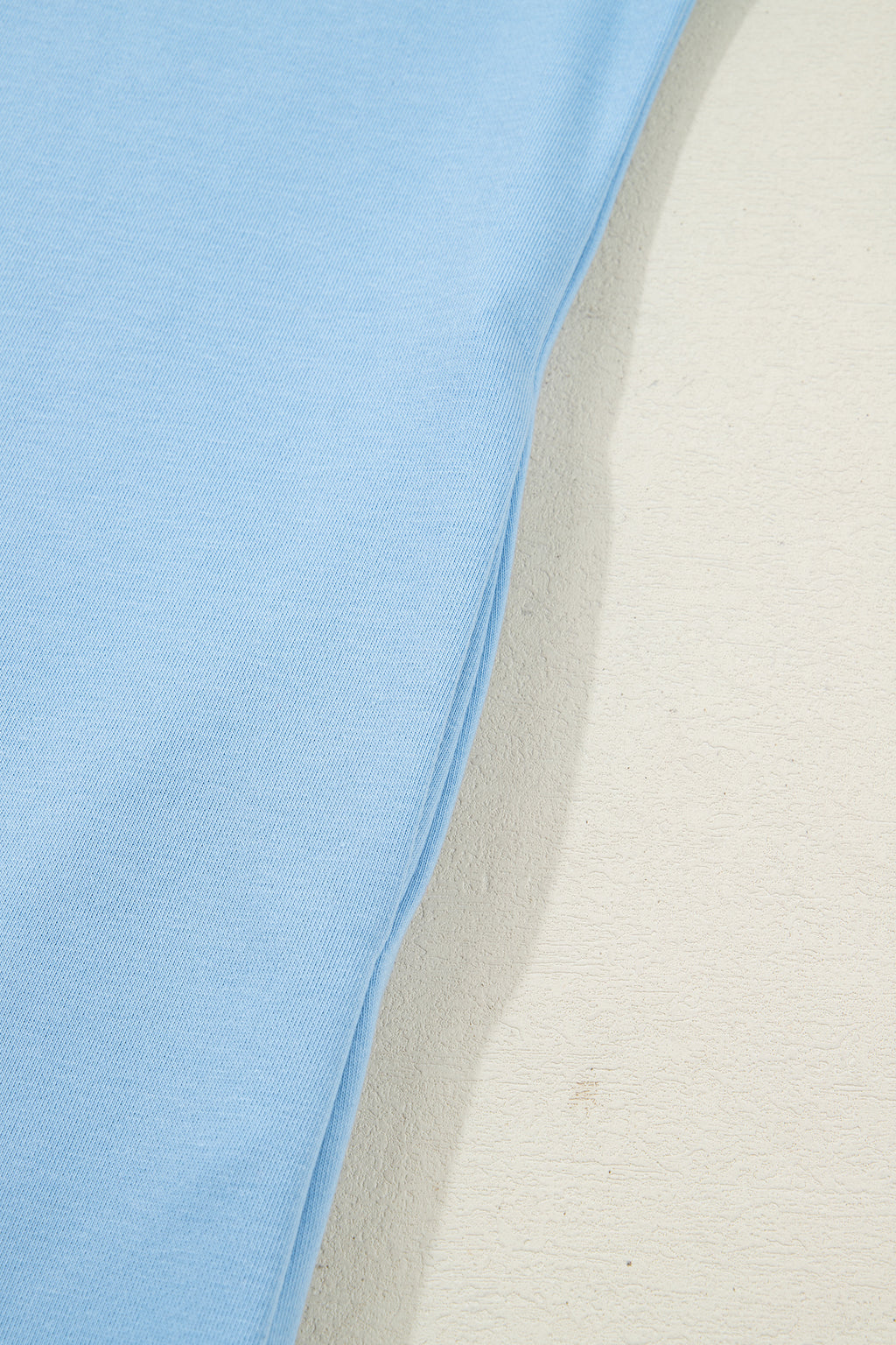 Beau Blue Solid Color Snap Button Polo Collar Short Sleeve Scallop Hem Mini Dress
